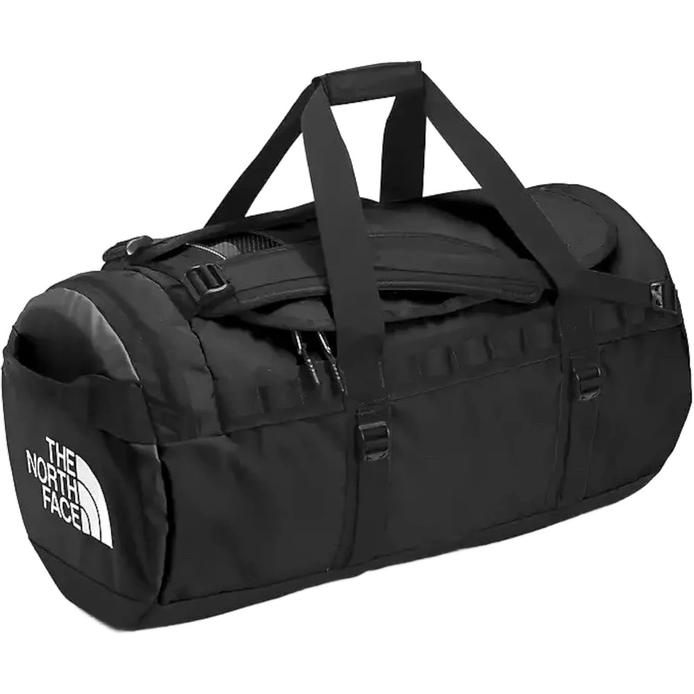 NWT $160 The North Face size M Base Camp Golden State Duffel Bag Black 71L